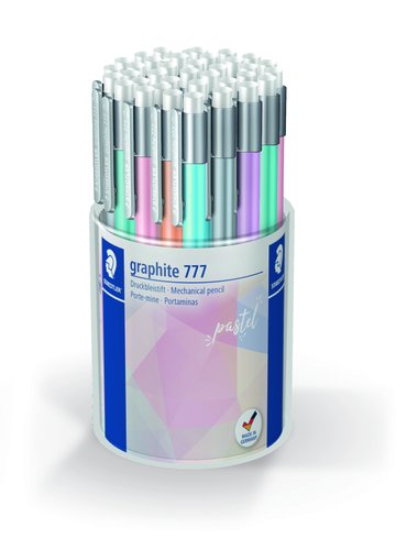 STAEDTLER - PORTAMINAS 777 GRAPHITE 0,5 mm EXPOSITOR de 36 (Ref.777 KP36PA)