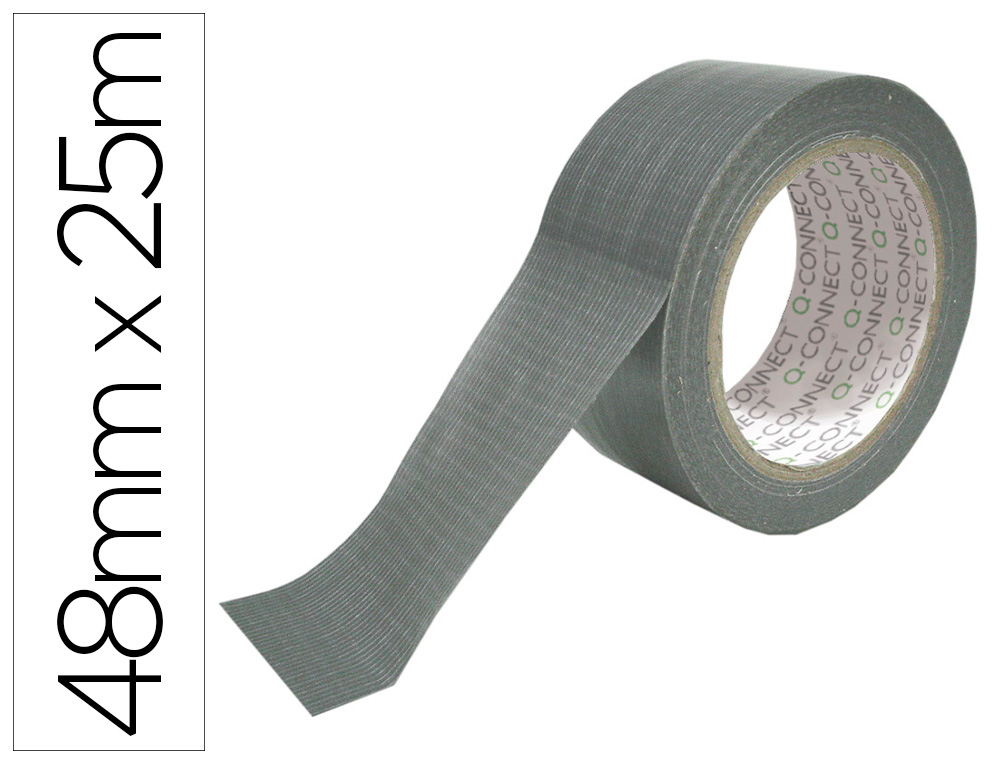 Q-CONNECT - CINTA ADHESIVA AMERICANA 25 MT X 48 MM SUPER FUERTE (Ref.KF00290)