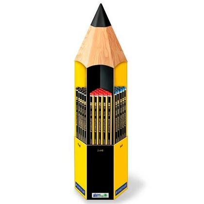 STAEDTLER - LAPIZ de GRAFITO 120 NORIS EXPOSITOR de 90 surtidos (Ref.120 CT90)