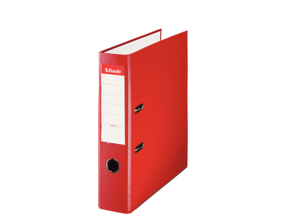 ESSELTE - Archivador de Palanca A4 Lomo 75mm Rojo (Ref.42309)