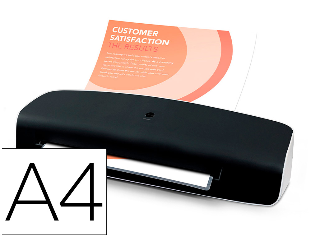 Q-CONNECT - PLASTIFICADORA DIN A4 ESTANDAR (Ref.KF17001)