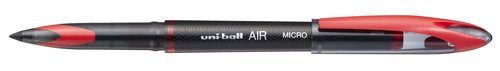 UNI-BALL - Roller Air Micro UBA-188-M. Bola 0,5 mm. Tinta roja. (Ref.190496000)