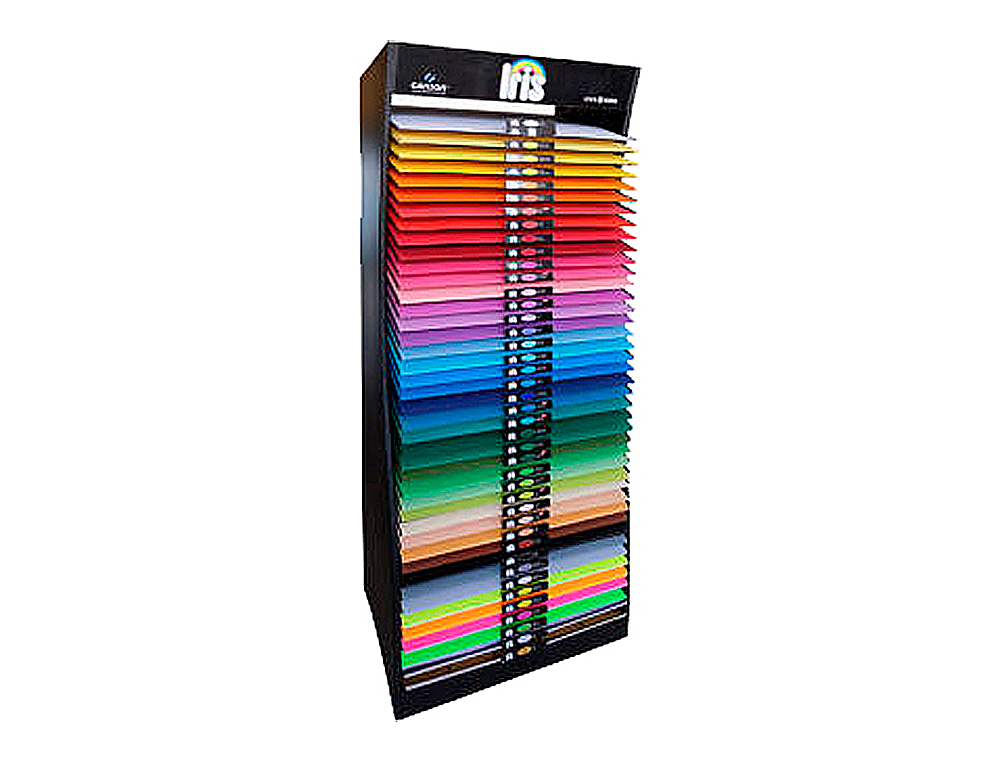 CANSON - Expositor cartulina Iris 34 bandejas 50X65 (Ref.400080321)