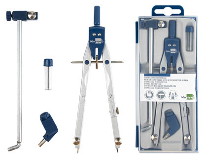 LIDERPAPEL - COMPAS MICROTERMICO BK-304 -CON ADAPTADOR Y ALARGADERA (Ref.MP05)