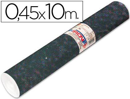 AIRONFIX - Rollo ante 25 Hojas 10 m x 45 cm Negro (Ref.67800)