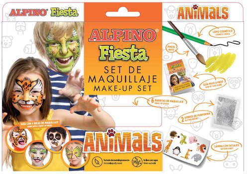 ALPINO - Set MAQUILLAJE ANIMALS (Ref.DL000111)