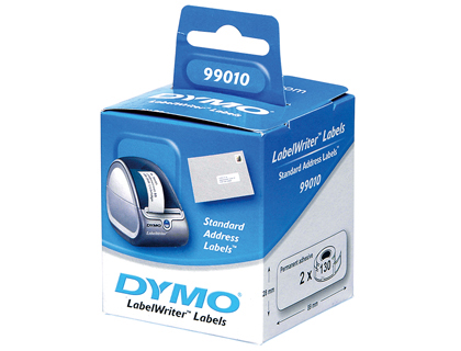 DYMO - Rollos de etiquetas LW 260 Etiquetas 89 x 28 Blanco/Papel Termotransferencia directa (Ref.S0722370)