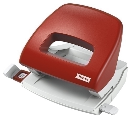 PETRUS - Taladro 80 COLOR -ROJO -CAPACIDAD 10 HOJAS (Ref.33727)