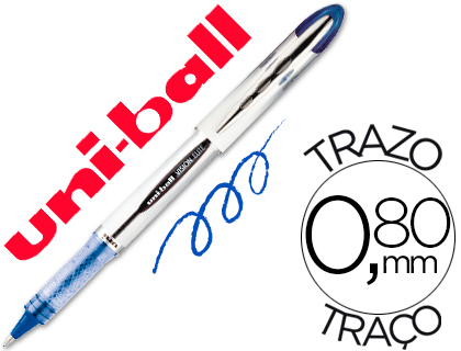 UNI-BALL - Roller Vision Azul Trazo 0,8mm (Ref.707547000)