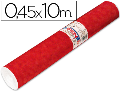 AIRONFIX - Rollo protector Rojo 10mx45 cm Autoadhesiva (Ref.67803)