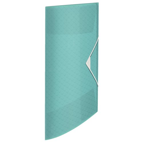 ESSELTE - CARPETA GOMAS TRES SOLAPAS COLOUR ICE POLIPROPILENO DIN A4 COLOR AZUL (Ref.626222)