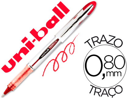 UNI-BALL - Roller Vision UB2000400 Rojo Trazo 0,8mm (Ref.707554000)