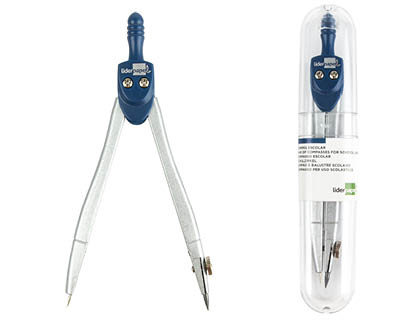 LIDERPAPEL - COMPAS USO ESCOLAR (Ref.MP08)