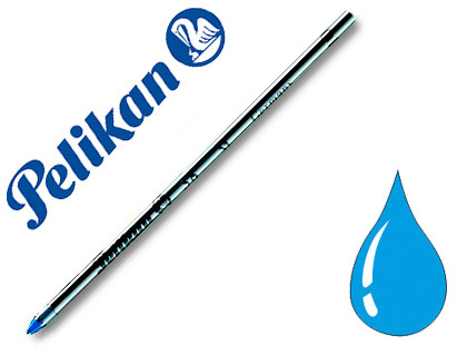 PELIKAN - RECAMBIO BOLIGRAFO CORTO MODELO 38 METALICO COLORAZUL PUNTA MEDIA (Ref.45015)