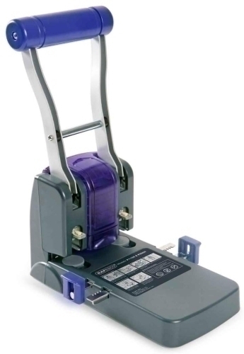 RAPESCO - Taladrador p1100 negro / morado 2 taladros gran capacidad 100 hojas (Ref. 0247)