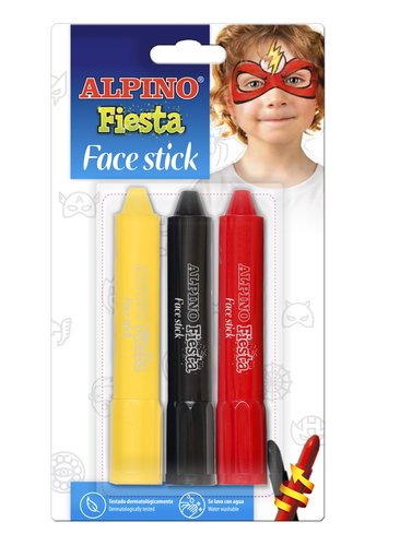 ALPINO - Blister 6 Face stick boys maquillaje (Ref.DL000051)