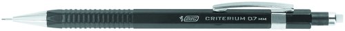 BIC - Portaminas Criterium Recargable Trazo 0.7 mm HB Negro Con goma (Ref.892277)