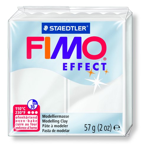 STAEDTLER - PASTA FIMO EFFECT 56 GR TRANSLUCIDO (Ref.8020-014)