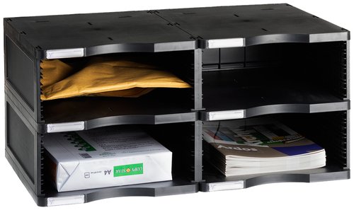 ARCHIVO 2000 - Módulo Jumbo 4 huecos 600x360x27mm Gris (Ref.6622GS)