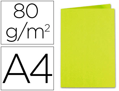 CLAIREFONTAINE - Subcarpeta Bahía A4 Cartulina Menta 80 G (Ref.800013E)