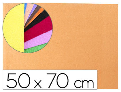 LIDERPAPEL - GOMA EVA 50X70CM 60G/M2 ESPESOR 2MM TEXTURA TOALLA CARNE (Ref.GE13)