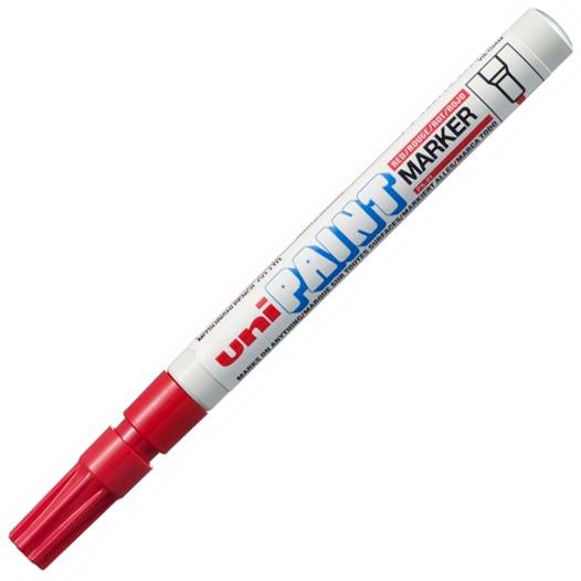 UNI-BALL - Marcador permanente PX-21 Trazo 0.8 - 1.2 mm Rojo (Ref.558692000)