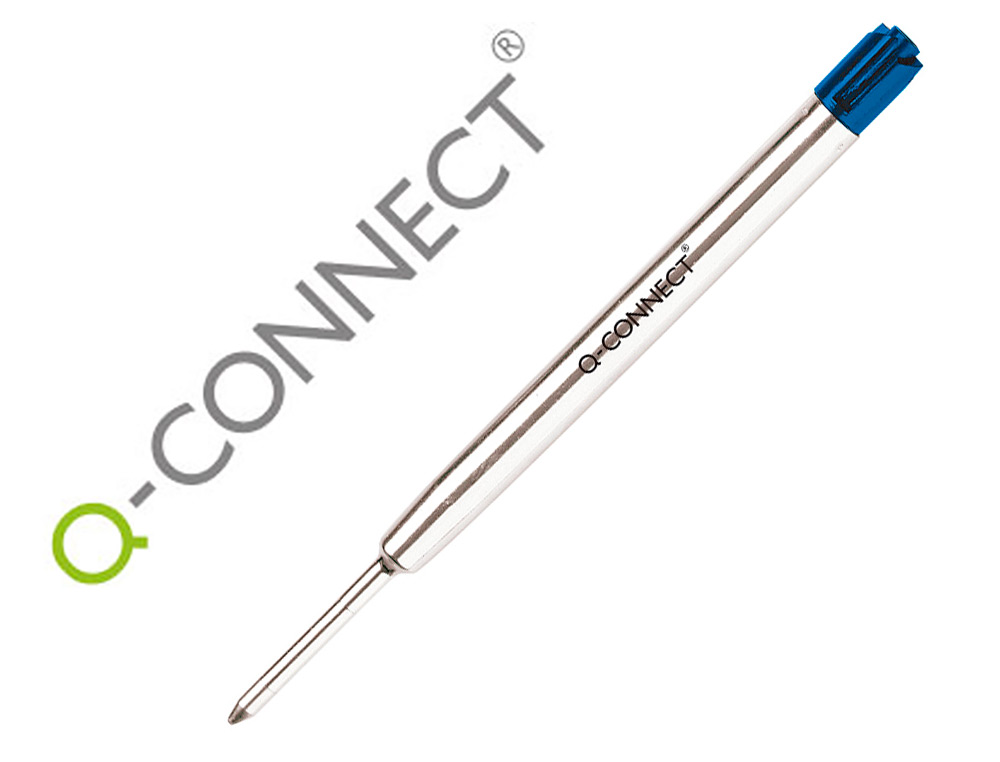 Q-CONNECT - RECAMBIO BOLIGRAFO TIPO PARKER AZUL (Ref.KF04244)