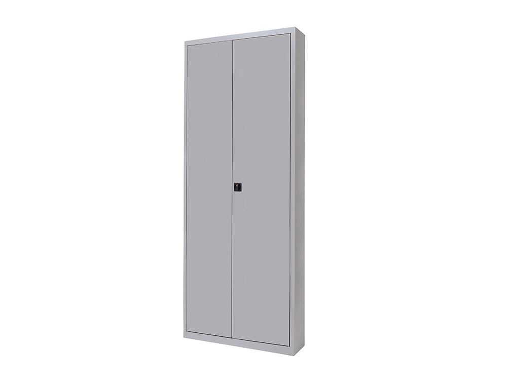 ROCADA - ARMARIO STORE METALICO CON NIVELADORES EN PLANCHA DE ACERO CON 2 PUERTAS BATIENTES METALICAS Y CERRADURA COLOR (Ref.1602AC00)