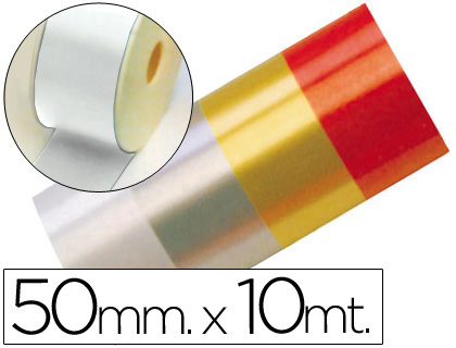CINTA FANTASIA 10 MT X 50 MM BLANCO (Ref.2410-01)