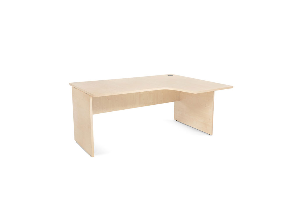 ROCADA - MESA SERIE WORK 160X120 CM DERECHA ACABADO AA01 HAYA/HAYA (Ref.2051AA01)