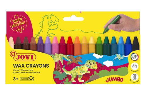 JOVI - CERAS COLOR ESTUCHE DE 18 (Ref.980/18)