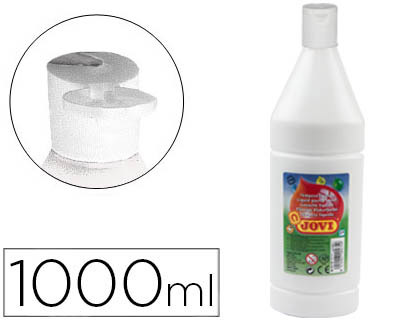 JOVI - TEMPERA LIQUIDA ESCOLAR 1000 ML BLANCO (Ref.51101)