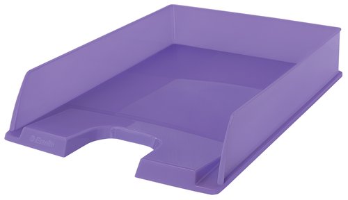 ESSELTE - BANDEJA SOBREMESA PLASTICO COLOUR ICE COLOR ALBARICOQUE 254X61X350 MM (Ref.626273)
