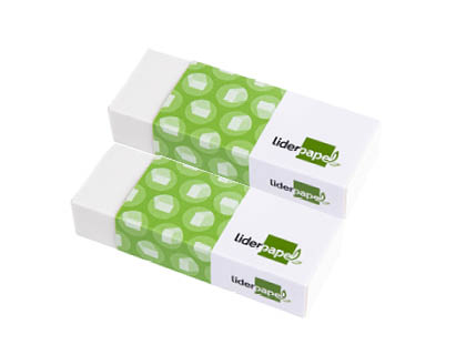 LIDERPAPEL - GOMA BLANCA UNIDAD (Ref.ER01)