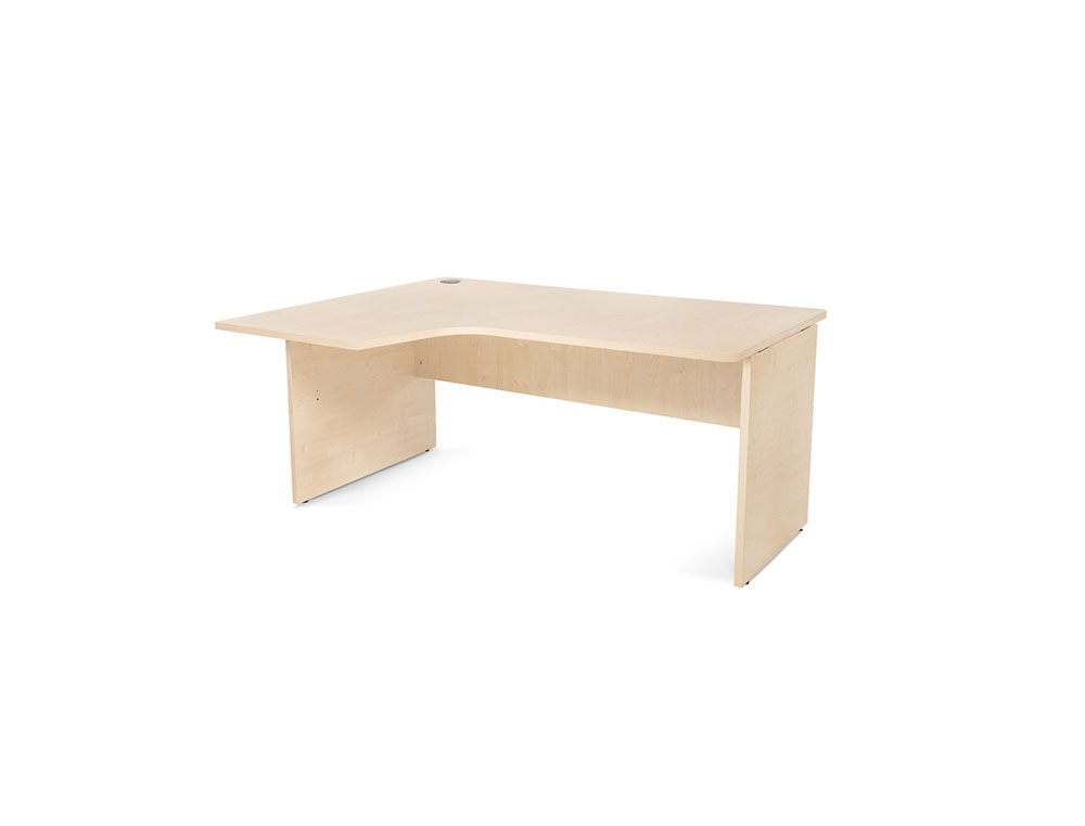 ROCADA - MESA SERIE WORK 160X120 CM IZQUIERDA ACABADO AA01 HAYA/HAYA (Ref.2053AA01)