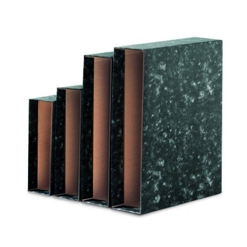 UNISYSTEM - CAJA para ARCHIVADOR NOVOCLAS A4 86mm NEGRO (Ref.093760)