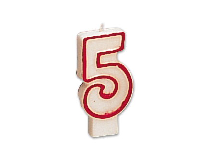 VELA NUMERO 5 (Ref.Nº 5)