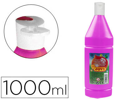 JOVI - TEMPERA LIQUIDA ESCOLAR 1000 ML MAGENTA (Ref.51108)