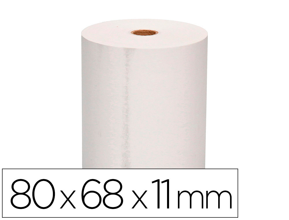 Rollo termico 80x68x11mm 58 grs bifenol a (Ref. 3006)