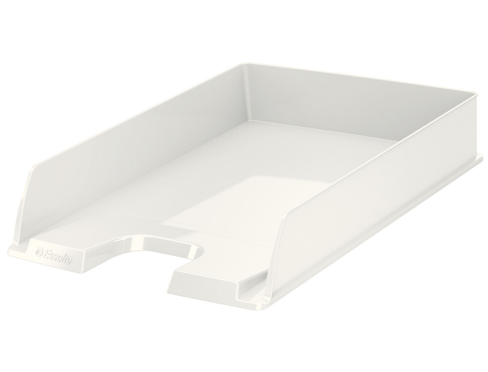 ESSELTE - Bandeja de Sobremesa Europost 255X348X65 Blanco Poliestireno Apilable (Ref.623608)