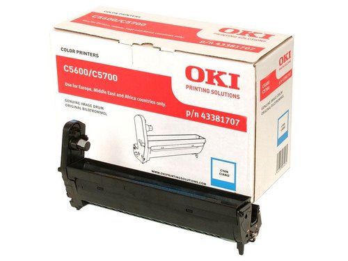 OKI - Tambor Cian 20.000 pág. Para C5600/C5700 (Ref.43381707)