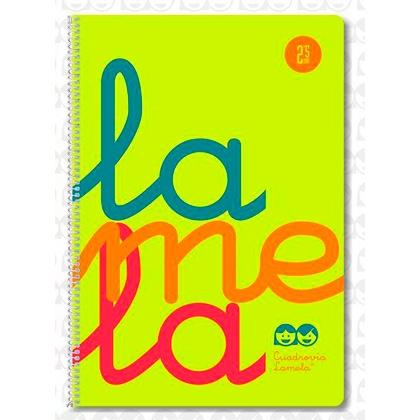 LAMELA - Cuaderno Fº Polipropileno C5 80 hojas 90 grs Amarillo (Ref.7FTP005A)