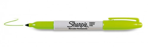 SHARPIE - ROTULADOR PERMANENTE FINE VERDE LIME (Ref.2025037)