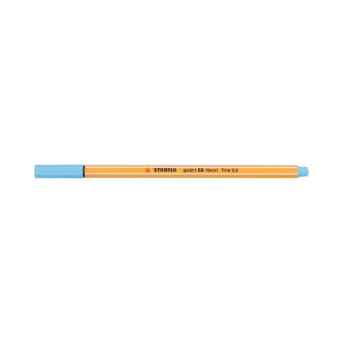 STABILO - Rotulador Point 88 0.4mm azul neón (Ref.88/031)