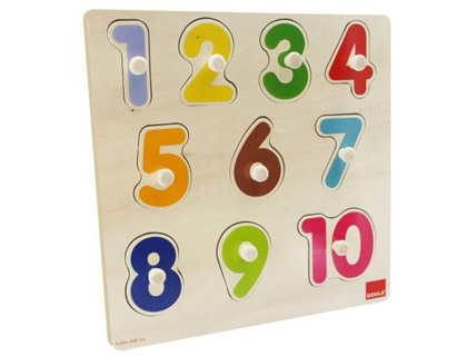 GOULA - PUZZLE NUMEROS 10 PIEZAS (Ref.53074)