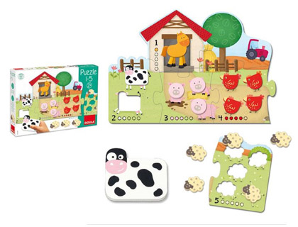 GOULA - PUZZLE 1-5 21 PIEZAS (Ref.53438)