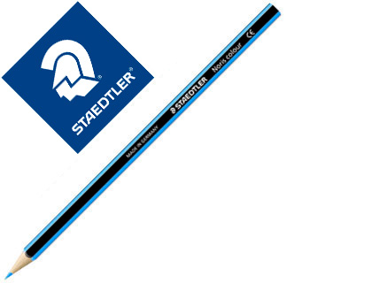 STAEDTLER - Lapiz de color wopex ecologico azul claro (Ref. 185-30)