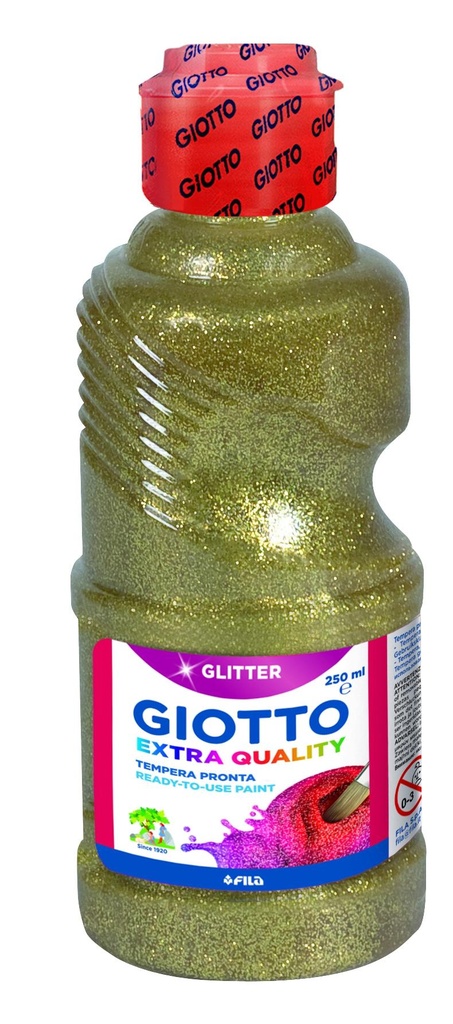 FILA - Temperas 250 ml Oro purpurina (Ref.531201)