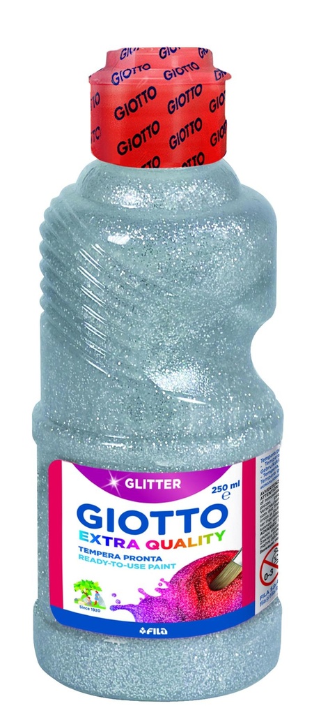 FILA - Temperas 250 ml Plata (Ref.531202)