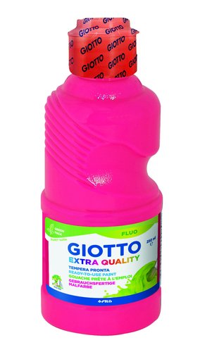 GIOTTO - Temperas 250 ml Rosa fluorescente 5311XX (Ref.531104)